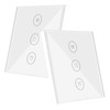 HEUXGIR Smart Roller Shutter Switch, 86 mm WiFi Blind Switch