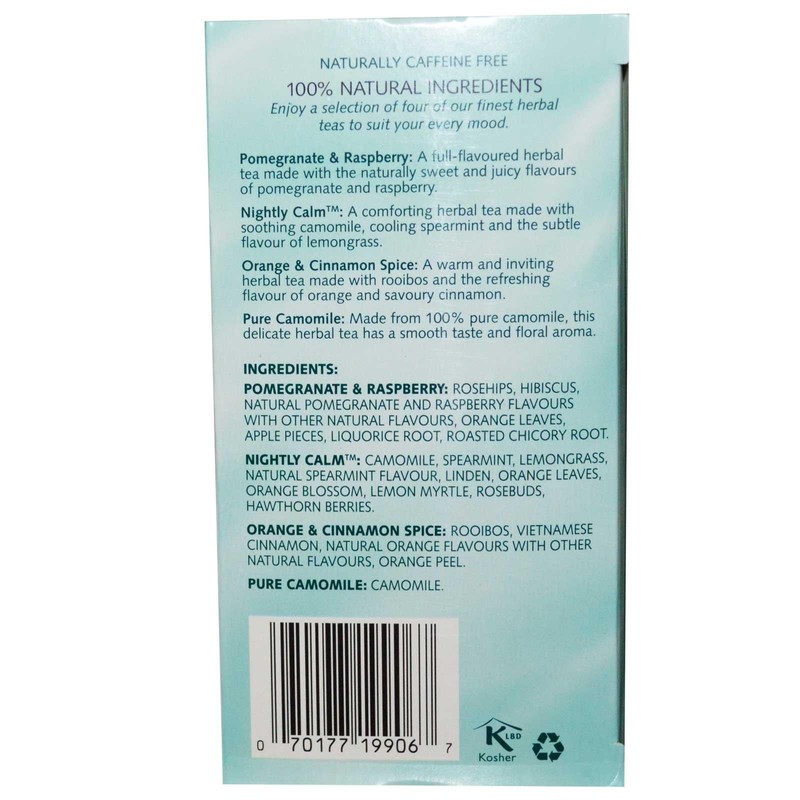 Twinings Assorted Herbal Tea, 20 ct