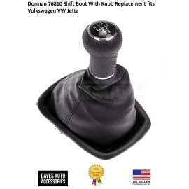 Autoparts Automatic / Manual Transmission Shift Boot W/Knob #76810 For Volkswagen VW Jetta