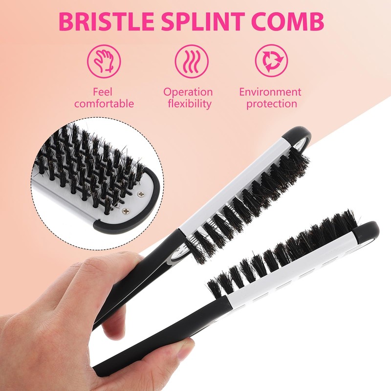 Rosenice Tool Comb Brush for Hairdressing Hair Comb Brush Double