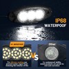 Hobaoyee 20Pods Pure White Rock Lights 36 LEDs SMD Chips