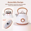 NESSGRAIM Retro Electric Kettle, 1.7L Stainless Steel Tea Kettle with