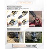Strapinno 2PCS Retractable Ratchet Straps (1 7/8 in x 4