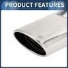 INFINAUTO Land Rover Curved Slant Exhaust for Range Rover 02-10