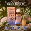 Organic Castor Oil Rose Quartz Roller Ball,Castor Oil Rose Quartz