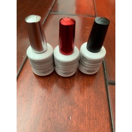 Kupa Gelfinity TRIO Gel TOP COAT, BASECOAT, MATTE UV/LED Cure Soak Off .5oz NEW