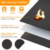 Tamfile Large 62 x 40 Inch Fire Pit Mat for