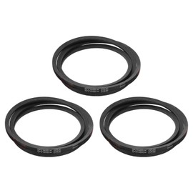 sourcing map 3Pcs SPZ-1600 Drive Wedge Belts V-Belt Industrial Power Rubber Transmission Belt 1600mm Pitch Girth,10mm Width, 8mm Height, 1613mm Outer Girth