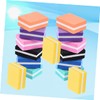 FOMIYES 21pcs Mini Sponge Nail File Double-sided Polishing Files for