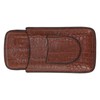 3 Finger Cigar Case Artificial Leather Soft Anti Fade Breathable
