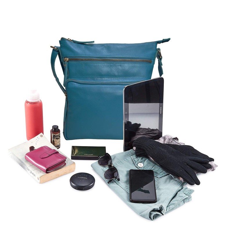 Wise Owl Genuine Leather Crossbody Handbags & Purses for Women