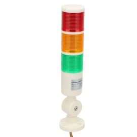 Greensen CNC Machine Warning Light Traffic Light Orange Red Green Foldable Base Tri-Colour Light Three Layer Warning Light Signal Tower Warning Lights