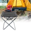 Outdoor Portable Folding Stool Aluminium Alloy Train Painting Camping Folding