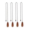 DOITOOL Lighting Beaded Pull Chain 4pcs Fan Chain Drawstring Retro