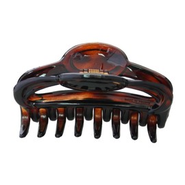 Caravan Way Open Hair Claw Hair Will Be Seen Topping It Off With A Button In Tortoise Shell