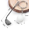 Alovez Golf Keyring with Golf Ball Key Pendant Suitable as