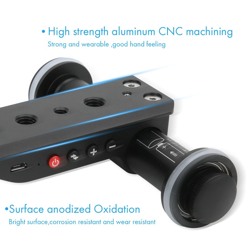 Kingjoy PPL-06S Pro Video Slider Track Dolly 5 Levels Speed
