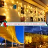 cshare Christmas Icicle Lights Outdoor, 360 LEDs 11.5m/37.7Ft Icicle String