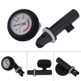 Digital Halkey Roberts Pressure Gauge,Inflatable Boat Air Pressure Gauge 0 5.08PSI Barometer for Fishing Boat Kayak Raft Black Pressure Valve for Inflatable Boat Excursion pro Kayak Pressure Gauge