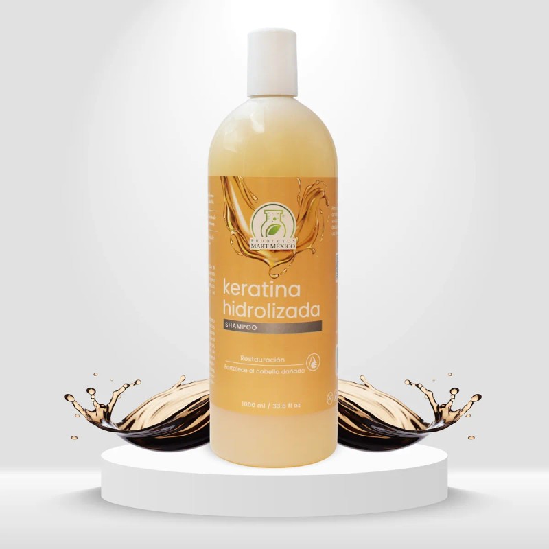 Shampoo Con Keratina Hidrolizada Cabello Maltratado (1 L)