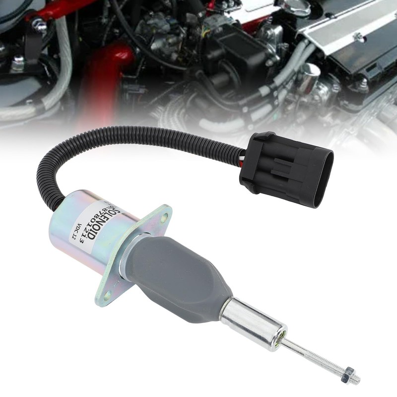 Fuel Shut Off Solenoid, High Sensitivity Replacement 12V for Cummins