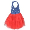 Unique Baby Vestido patriótico tutú para niñas del 4 de