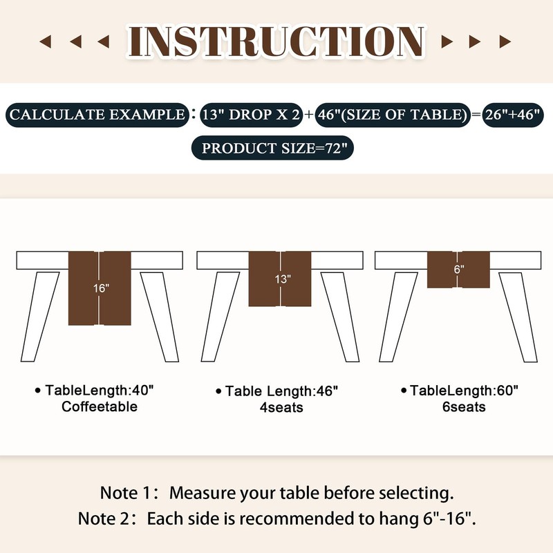 YATOJUZI Black Table Runner Pure Black Boho Table Runners with