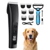PAPMINI Dog Clippers for Grooming Thick Heavy Coats with Grooming