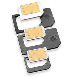 Nano SIM and Micro SIM Adapter Complete Set
