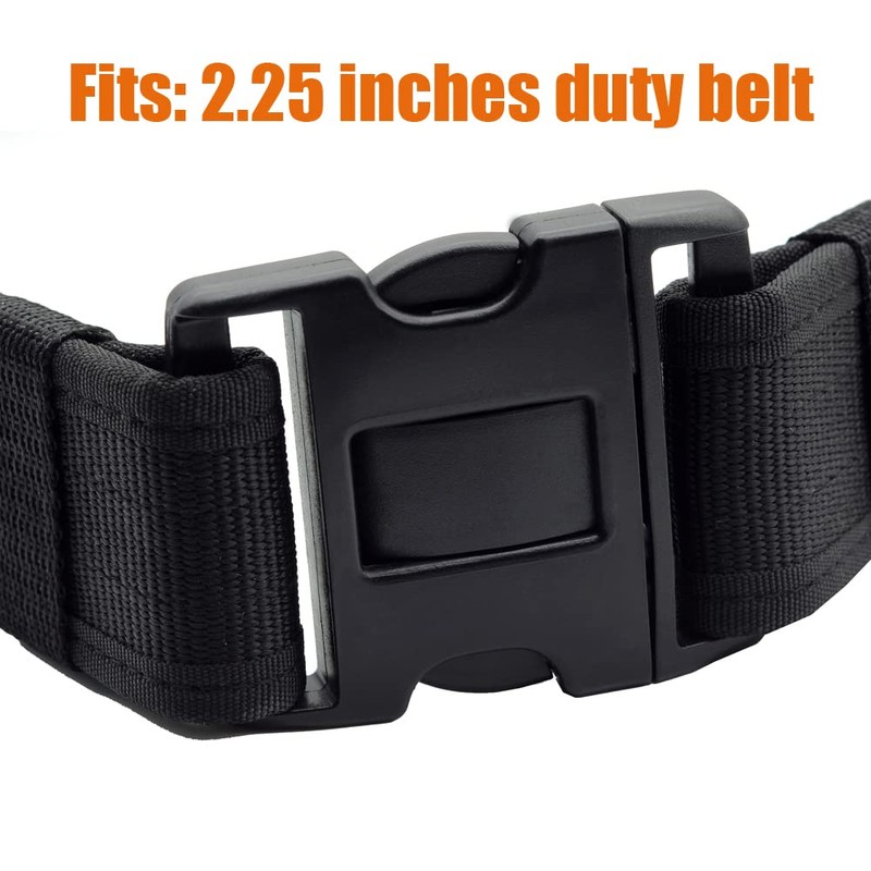 ROCOTACTICAL 2.25" Tri-Release Buckle Set, Plastic Duty Belt Buckle, Replacement