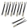 uxcell 10 Pcs Bimetal Temperature Control Switch Thermostat 100C N.C