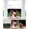Christmas Indoor Air Conditioner Covers, Christmas Snowman Xmas Tree Snowflake