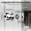 SISAV Smart Fingerprint Door Lock with App Control & Key,