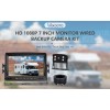 VEKOOTO Backup Camera System for Trucks and RVs - 7''