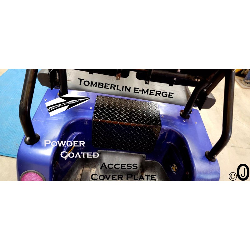 Tomberlin e-merge Golf Cart Powder Coated Alum Diamond Plate Access