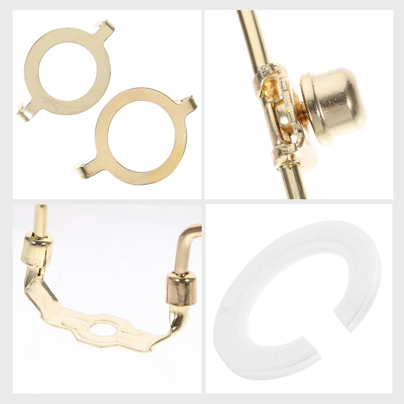 Lamp Shade Harp Holder, Adjustable Lamp Harp Kit, Fit Both