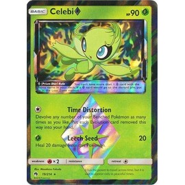 Celebi [Prism Star] - 19/214 - Holo Rare - Lost Thunder