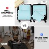Compression Packing Cubes Set, Ultralight Expandable Travel Organizers for Carry