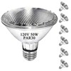 MISDOOD PAR30 Short Neck Halogen Flood Light Bulbs, 120V 50W