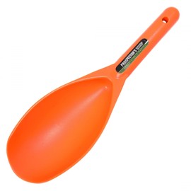 ASR Outdoor 12.5 Inch Prospecting Large Sand Scoop Plastic Trowel for Metal Detector Gold Panning, Orange