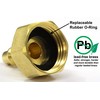 Winterize Sprinkler Systems And Outdoor Faucets: Air Compressor Quick-Connect Plug