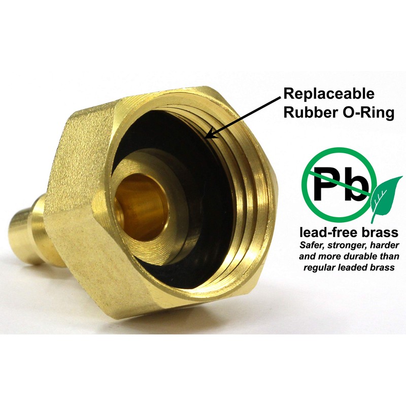 Winterize Sprinkler Systems And Outdoor Faucets: Air Compressor Quick-Connect Plug