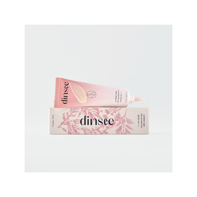 Dinsi 딘시 프리미엄 비건 톤 업 선크림 (SPF50+PA++++) 50ml Dinci