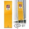 Anti-Climb Fixed Ladder Safety Guard, for Ladder Rungs 16" and