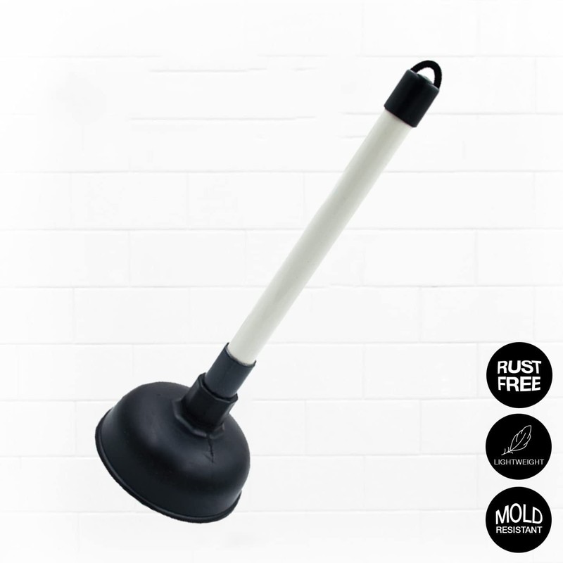 Sink Plunger for unblocking Heavy Duty Bathroom Toilet Drain unblocker