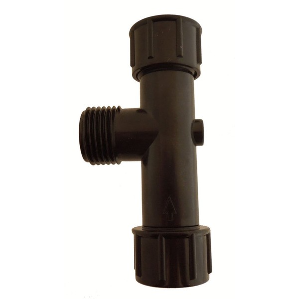 Mr. Soaker Hose Tee Filter, 200 Mesh, Stainless Steel Screen