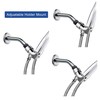 YOO.MEE Shower Arm Bracket for Handheld Shower Head, Adjustable Holder