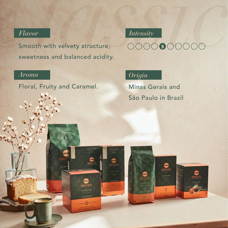 ORFEU - Special Coffee Beans - 100% Arabica, Medium Roast
