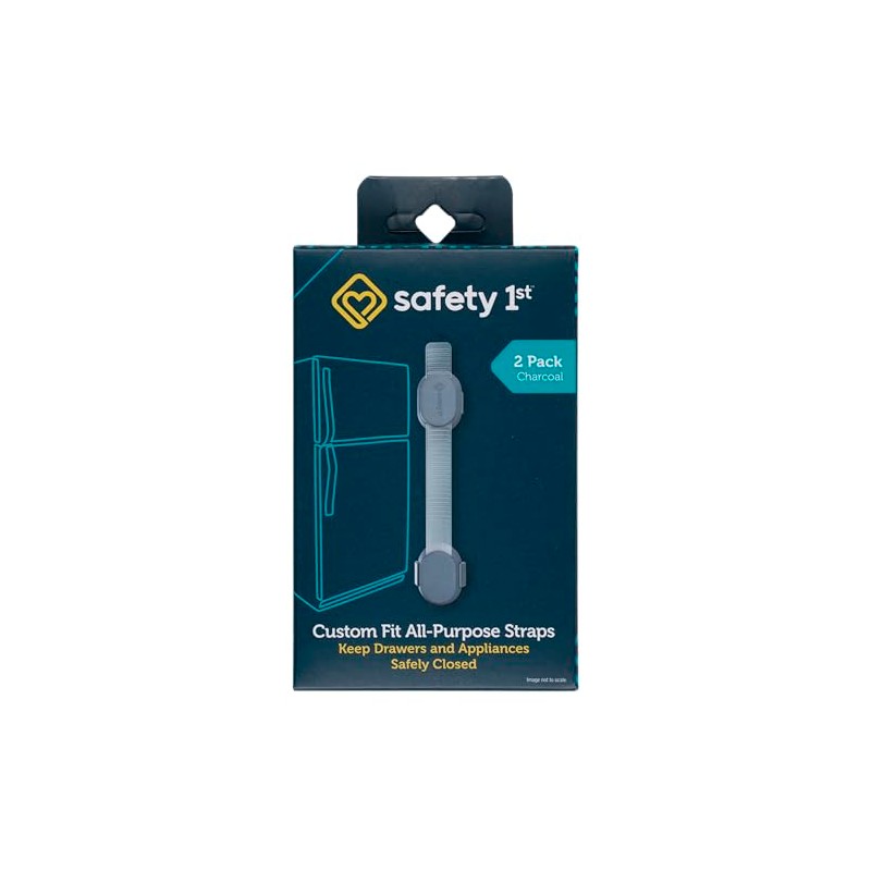 Safety 1st Custom Fit All Purpose Strap, Décor 2 Count