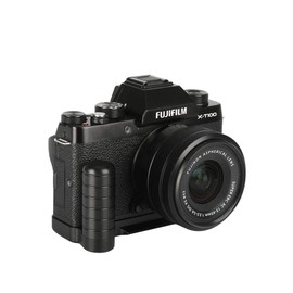 WEPOTO GP-XT100 Tripod Quick Release L Plate Metal Bracket Camera Hand Grip For Fuji X-T100